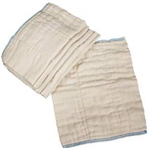 OSOCOZY Prefold Cloth Diapers - infant